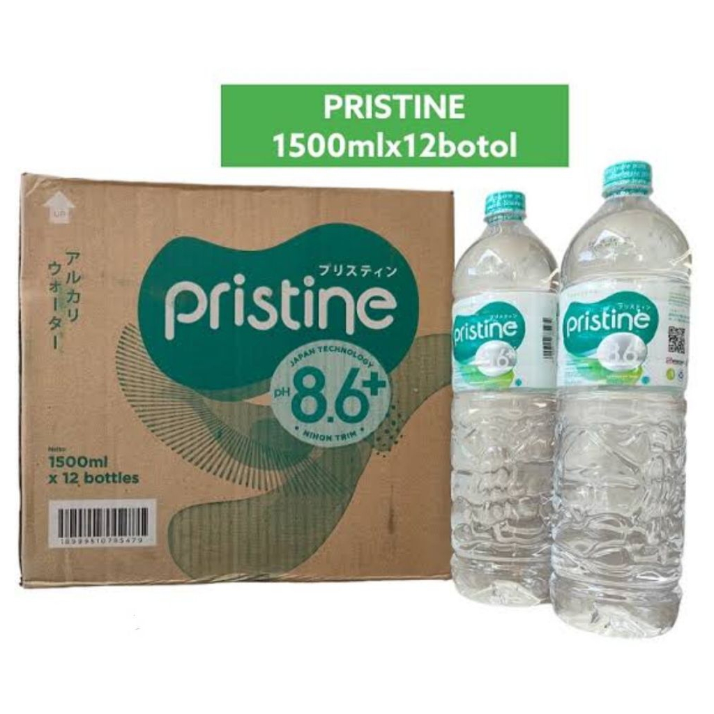 Air Mineral Alkali Pristine pH 8.6+ 1500ml