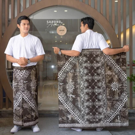 Sarung Dewasa Batik Pekalongan/Sarung Addams ORIGINAL Cap Batik Pekalongan