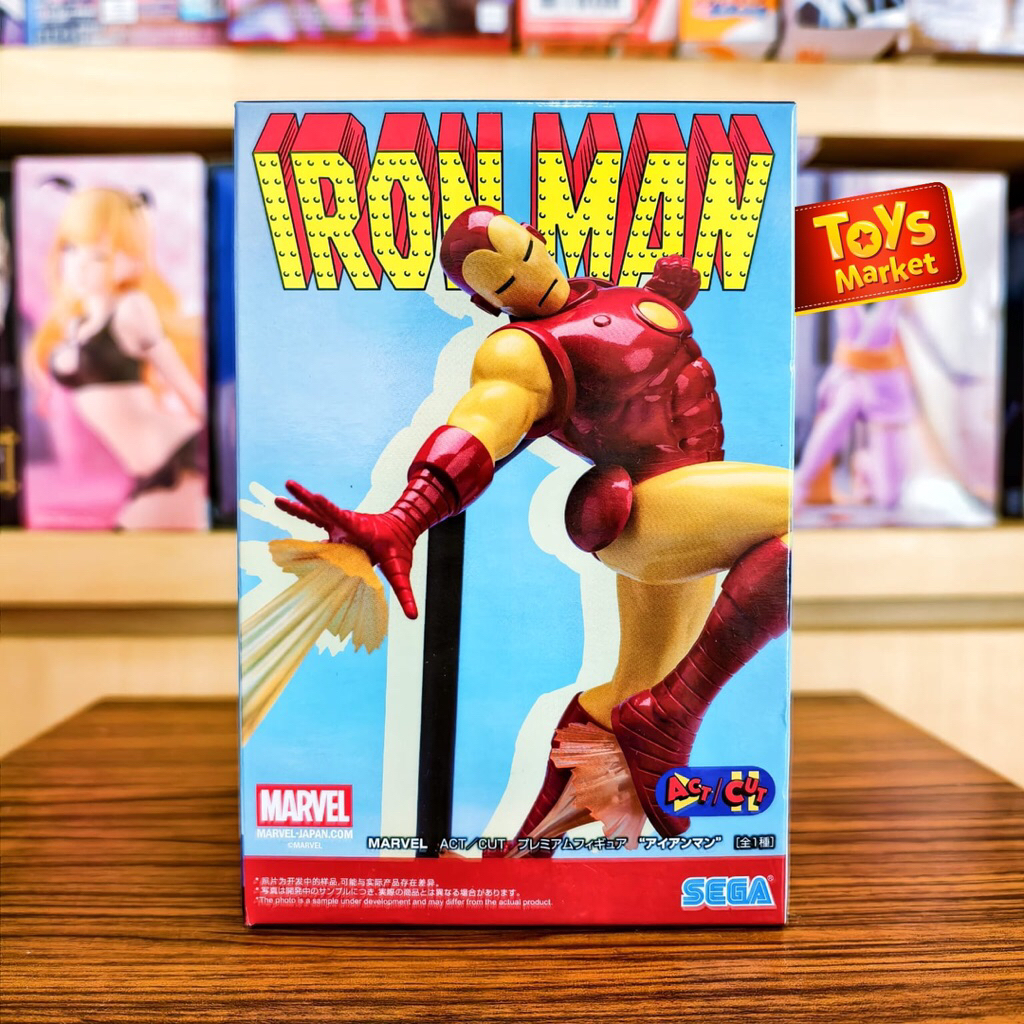 SEGA MARVEL ACT/CUT Premium Figure - Iron Man
