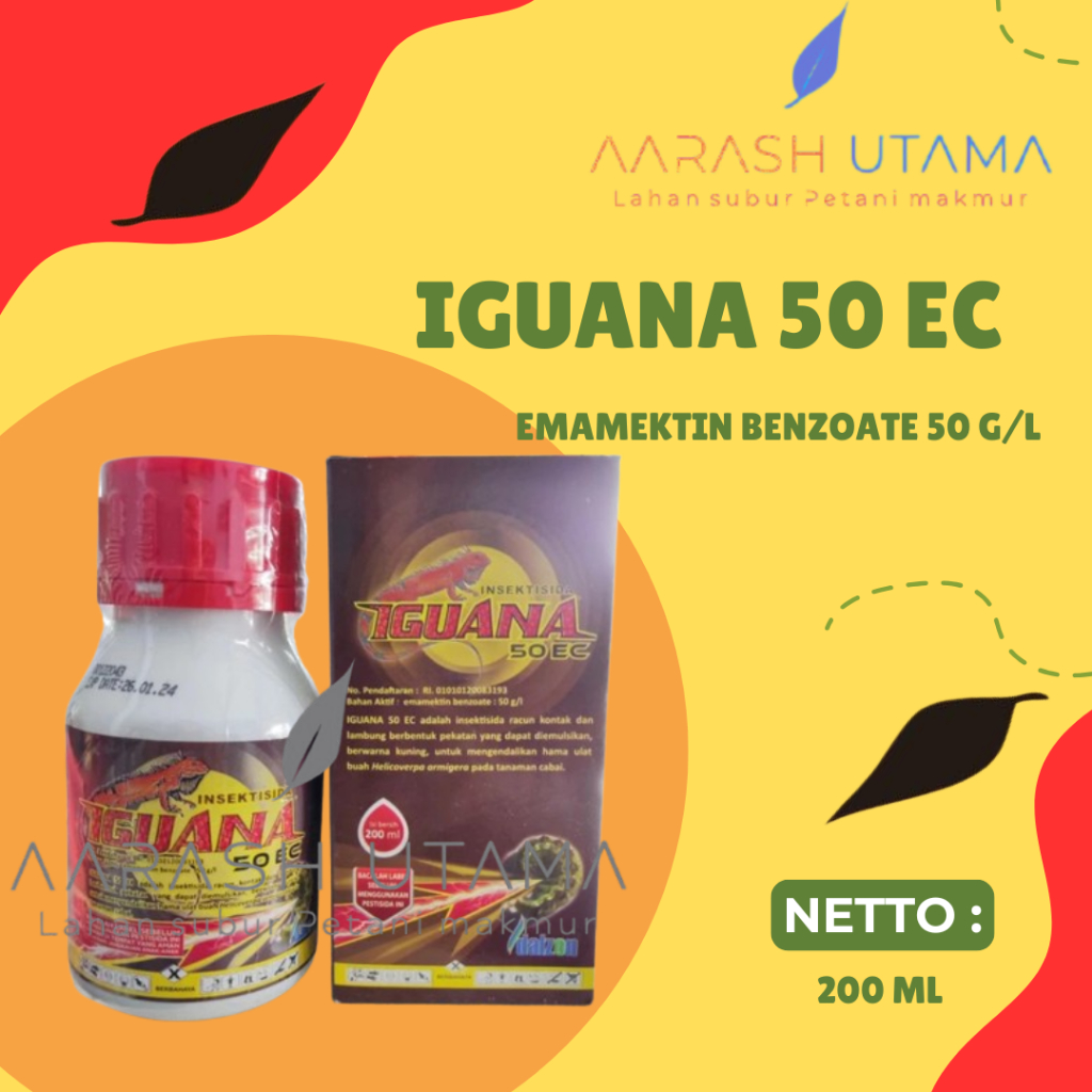 Insektisida IGUANA 50EC dari Dalzon Isi 200ml