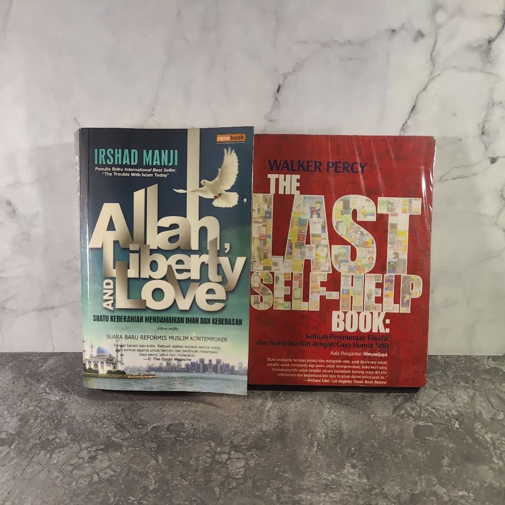 Buku Allah Liberty And Love, The Last Self-Help, Irshad Manji, Walker Percy