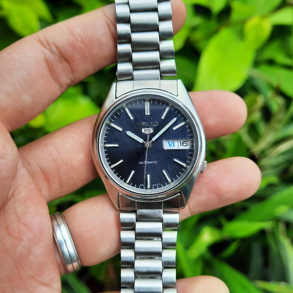 Seiko 5 Automatic SKX915K Livid Blue Dial 7S26-6000 SKX915 Not SNXS77