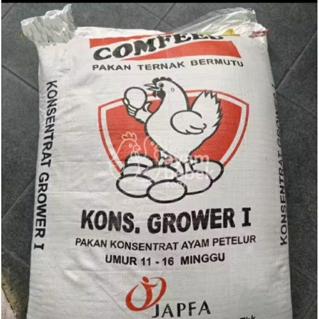 Comfeed konsentrat grower I pakan ayam petelur sekilo