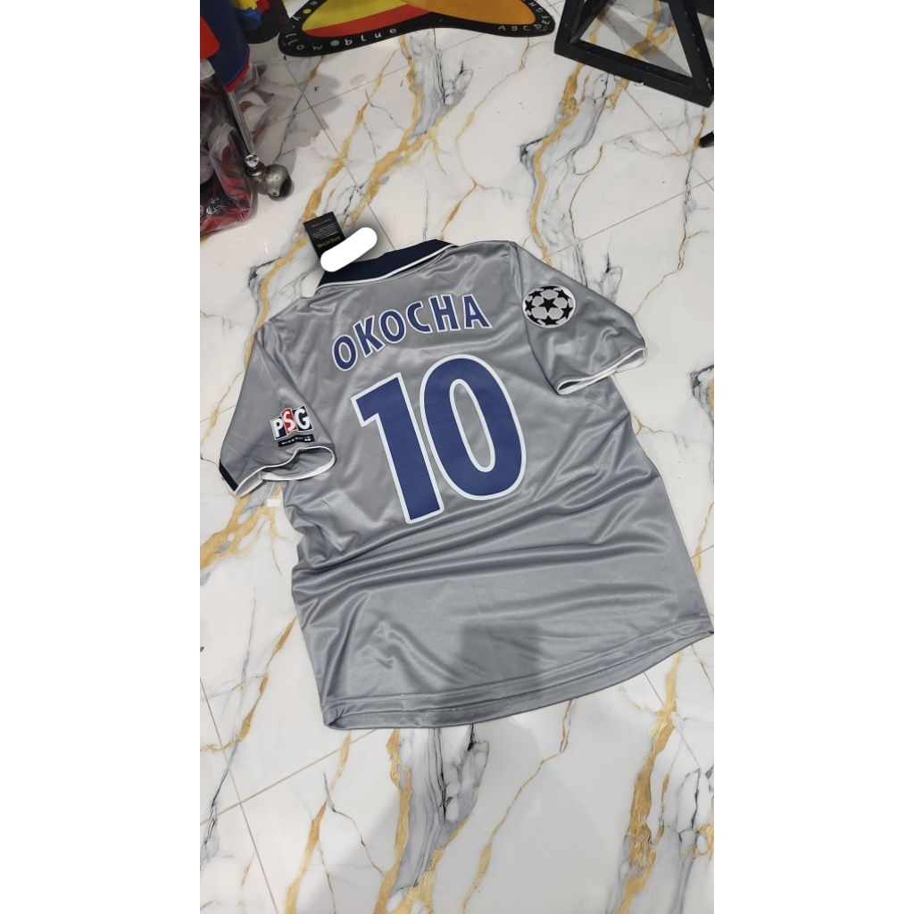 jersey retro PSG Okocha size M