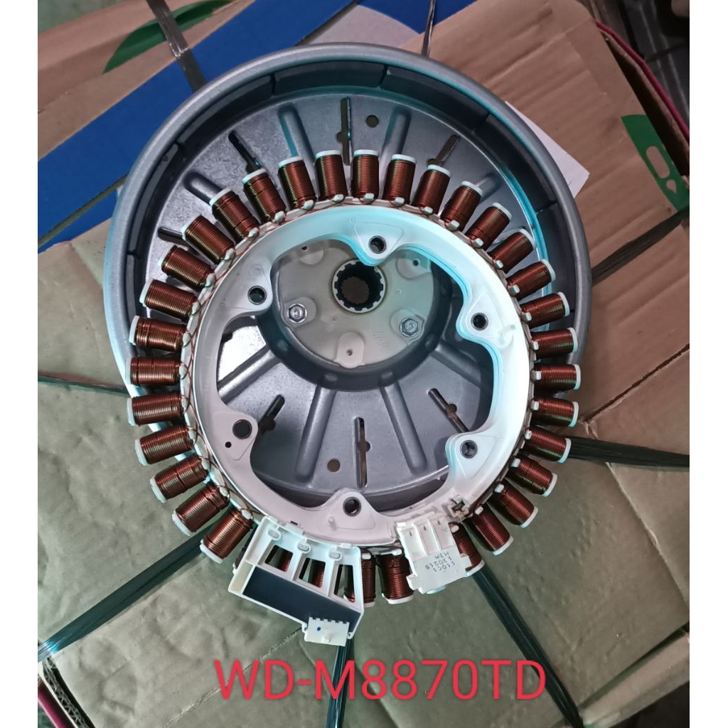 direct Drive mesin cuci LG prontloading 7kg WD - 8870TD
