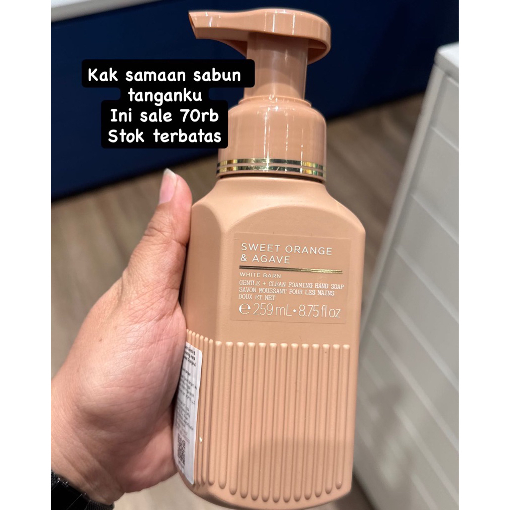 BBW FOAMING SOAP
