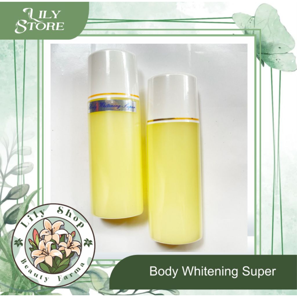 Body whitening super / hb super klobe inkopad