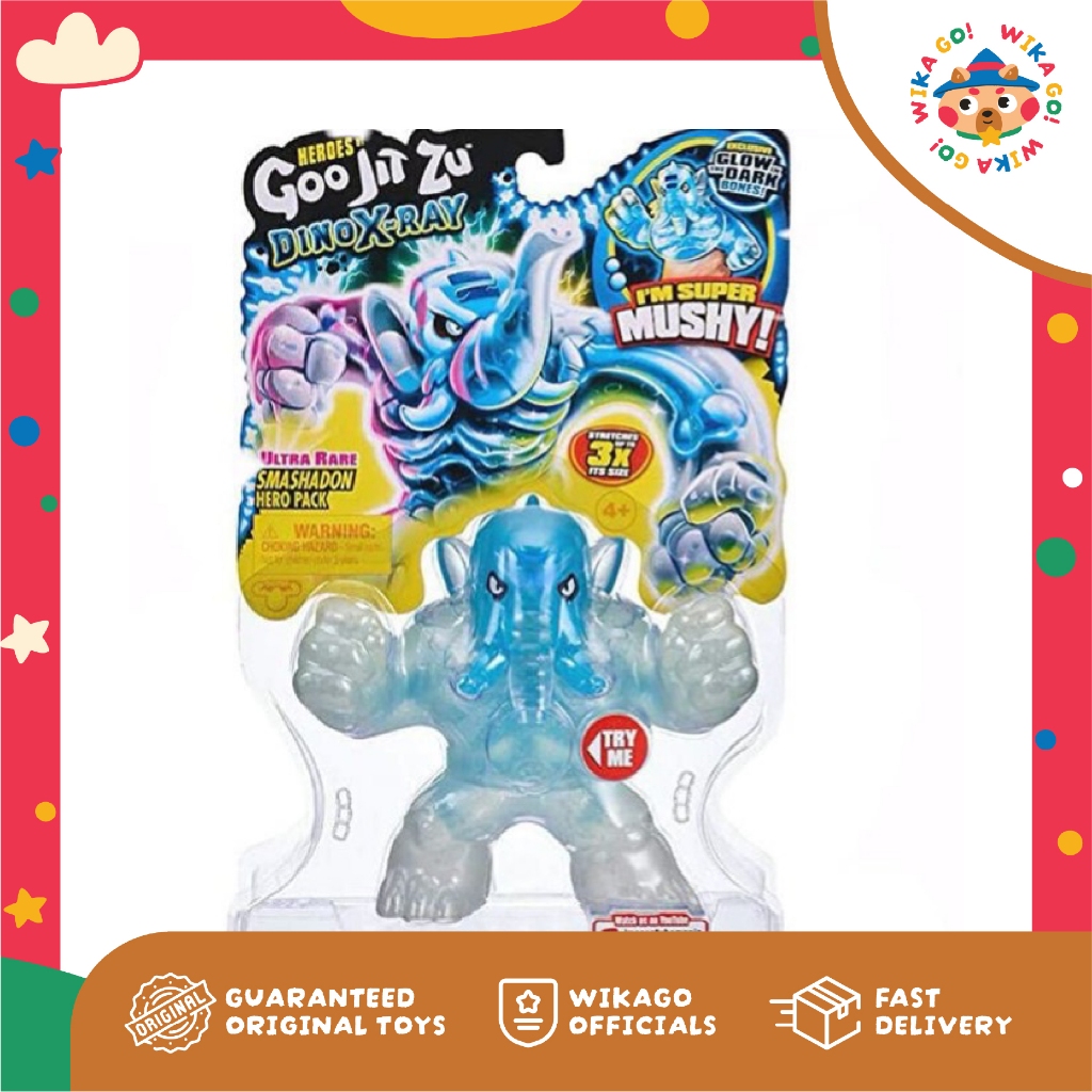 HEROES OF GOO JIT ZU DINO X-RAY ULTRA RARE SMASHADON HERO PACK