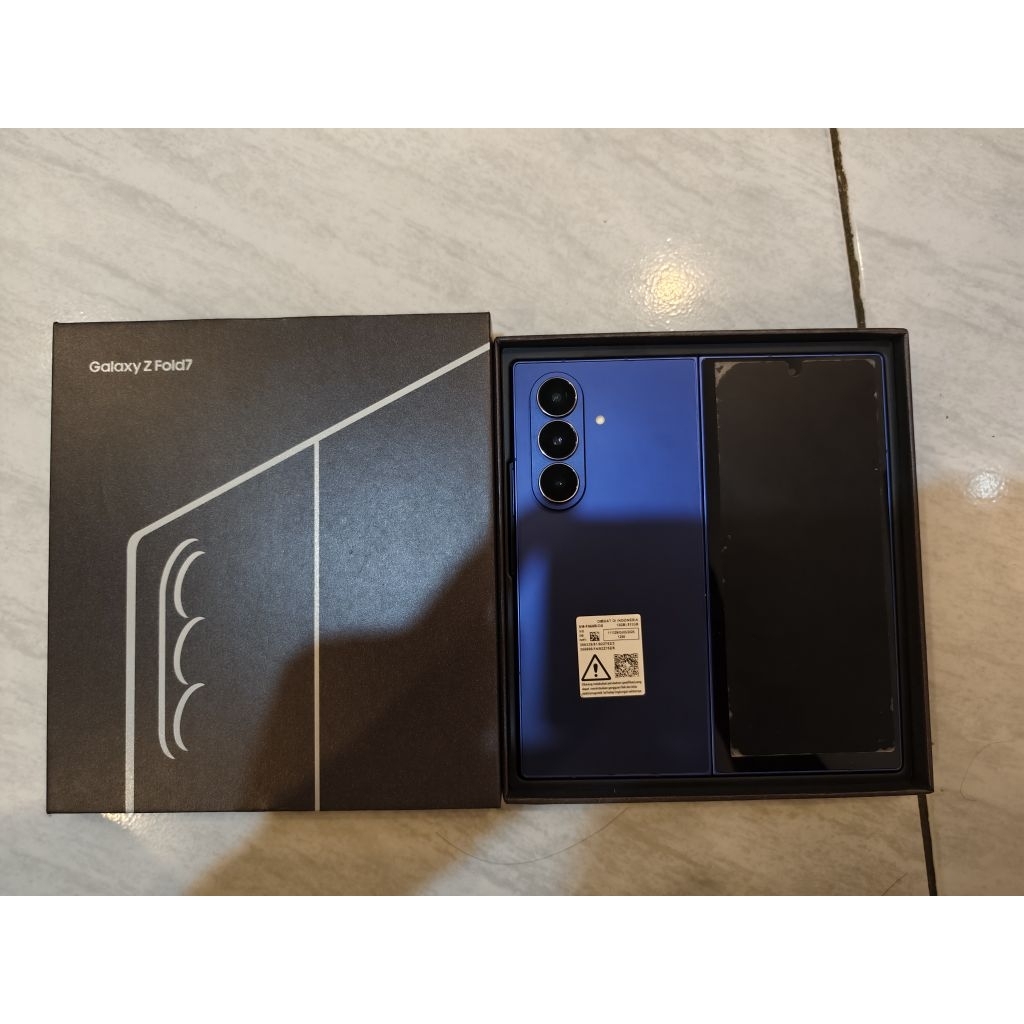 Samsung Z Fold 7 12/512gb sein sein zfold7 zfold fold7 second seken bekas