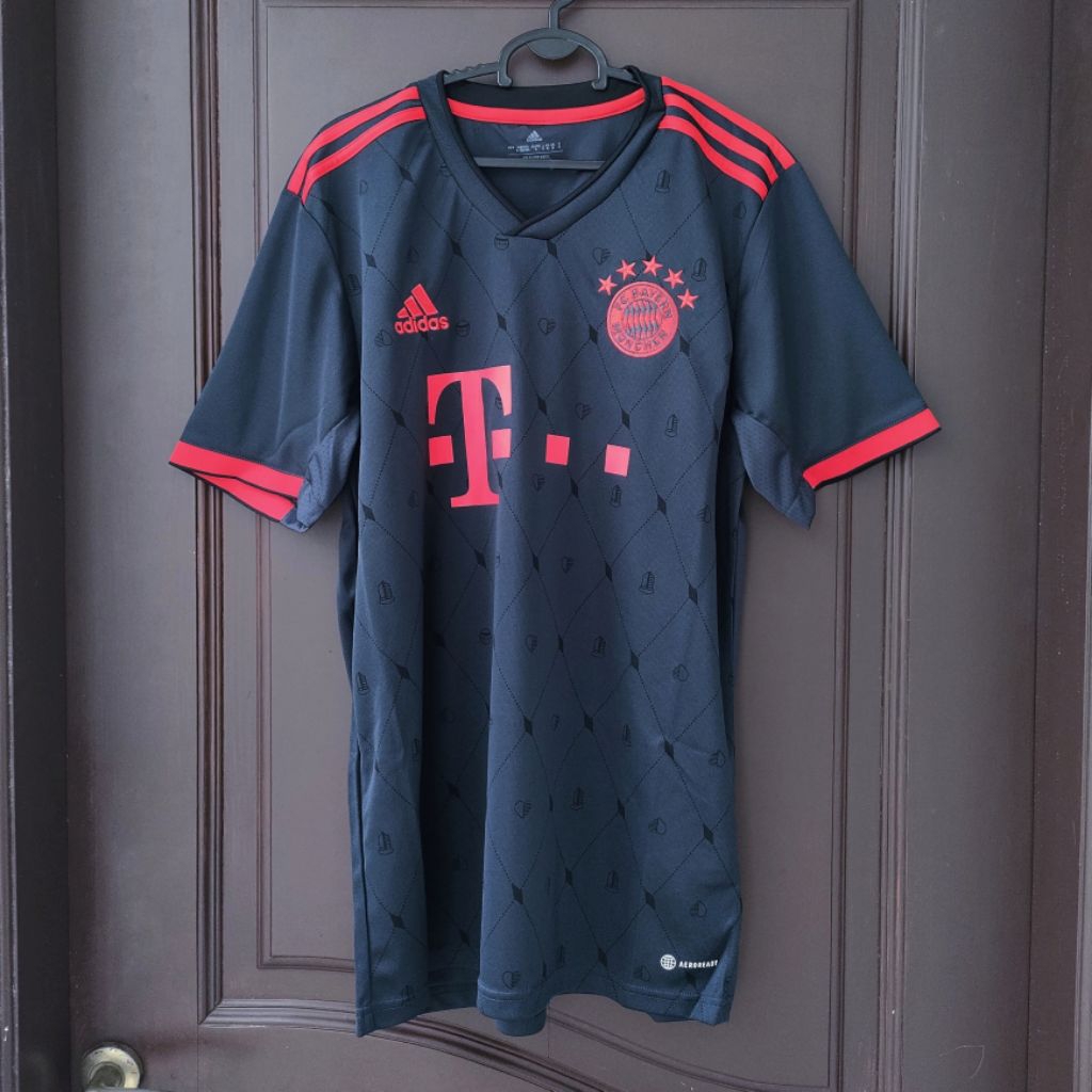 Adidas FC Bayern Munich (FCB) Third Jersey 2022-23 H39907 - Original Genuine Third Kit