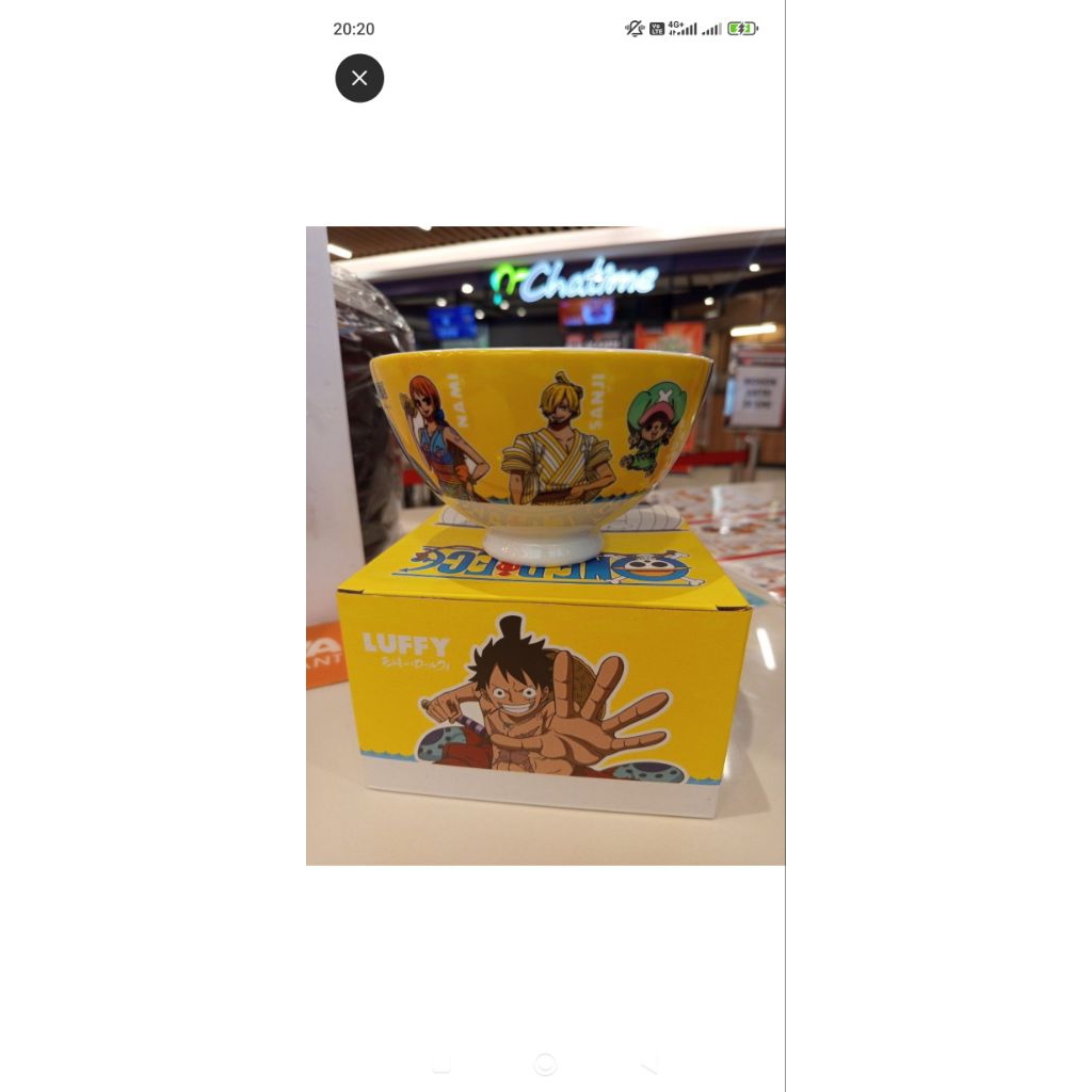 Yoshinoya Bowl x One Piece