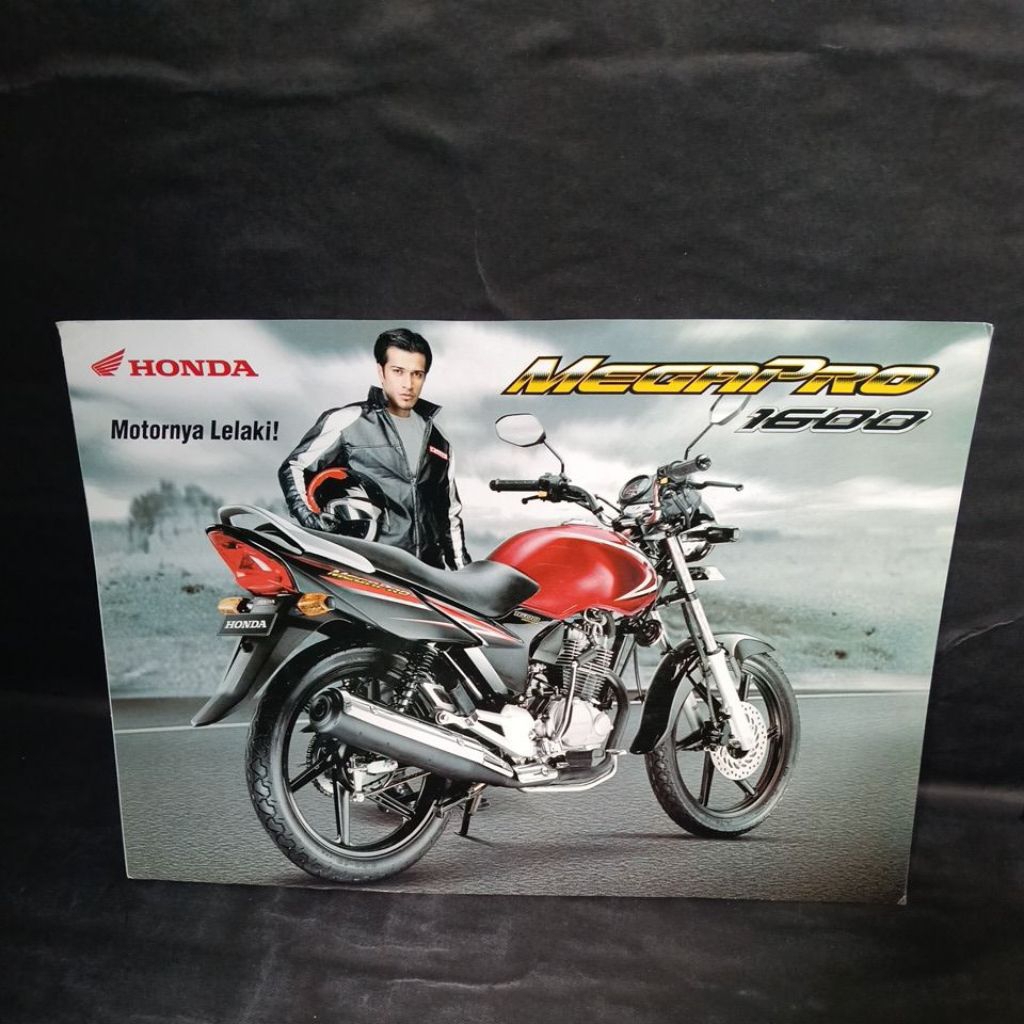 brosur poster leaflet katalog Honda Megapro 1600
