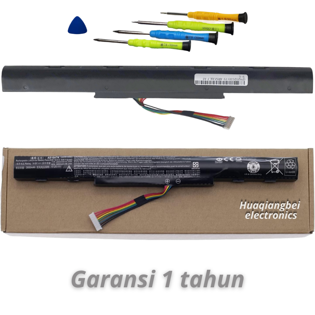 Baterai Acer E5-475G, Baterai Laptop Acer E5-475G, Baterai Acer Aspire E5-475G AS16A5K new