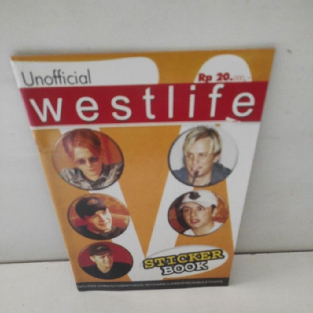 MAJALAH UNOFFICIAL WESTLIFE
