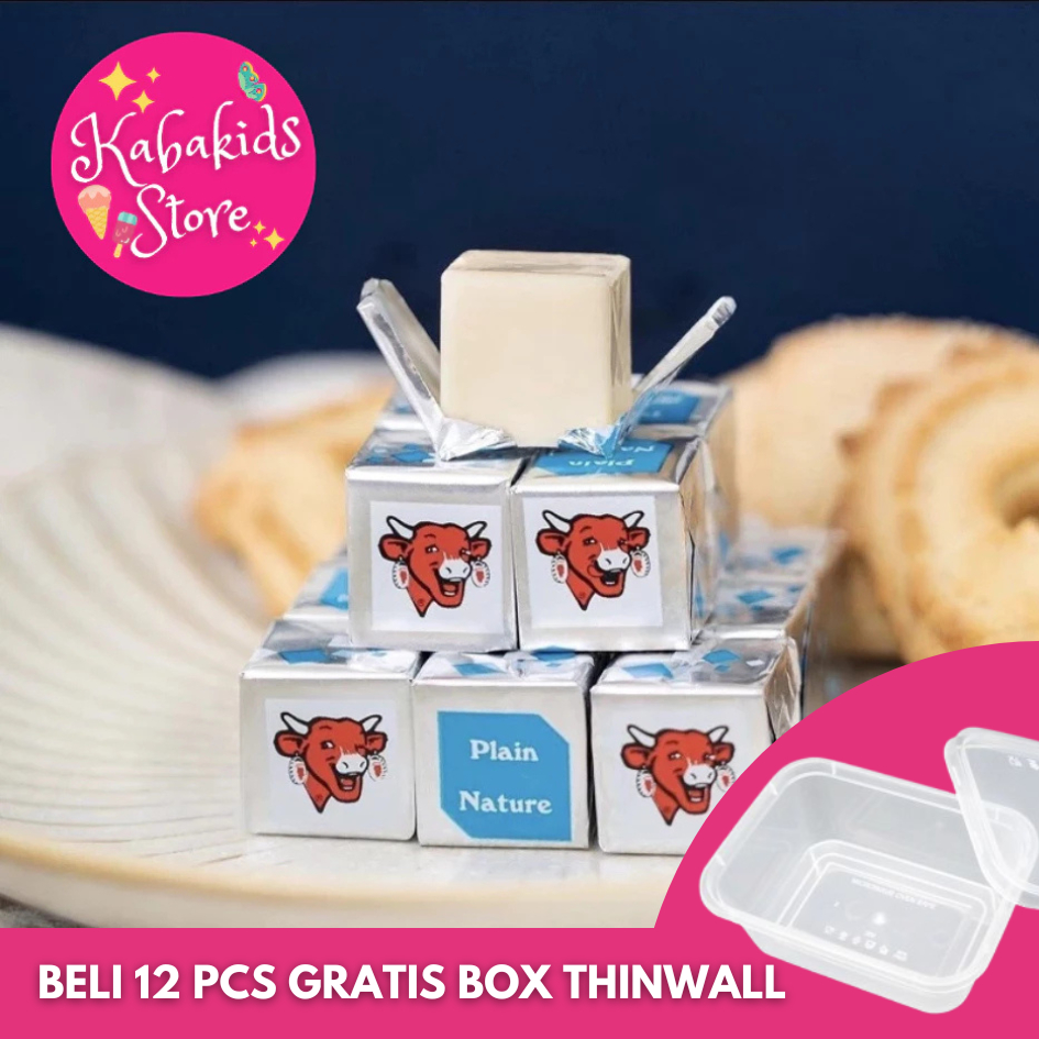 Belcube Keju MPASI Ecer Satuan Keju Plain Cheese Satuan Cube Keju MPASI - Kabakids Store