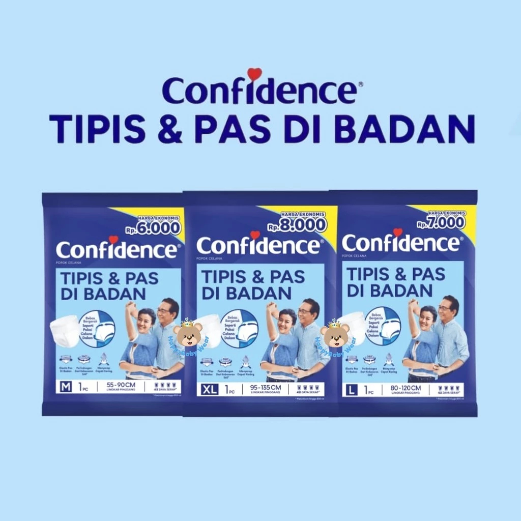 CONFIDENCE POPOK DEWASA RENCENG