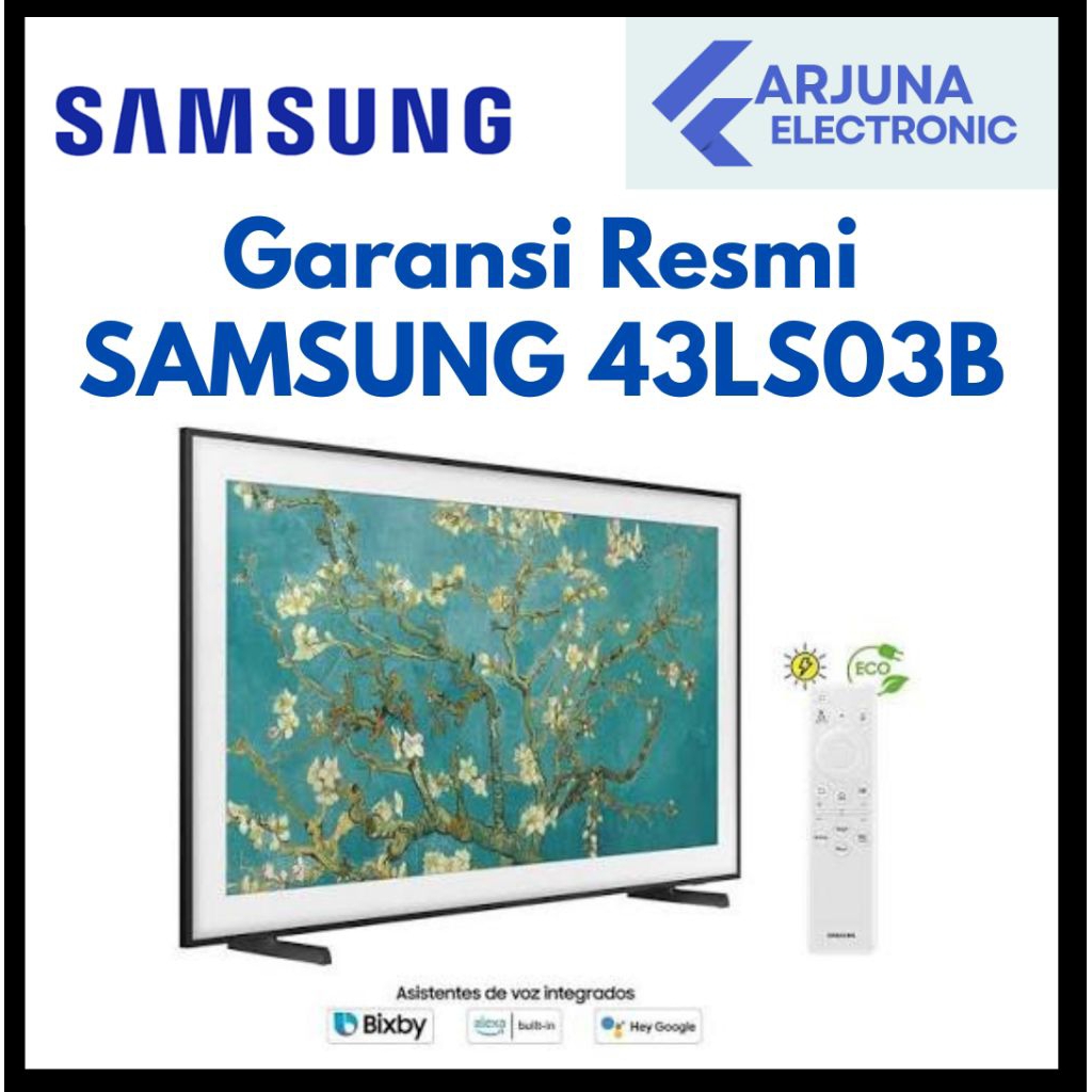 Samsung 43 inch 4k QLED 43LS03B
INCLUDE FRAME