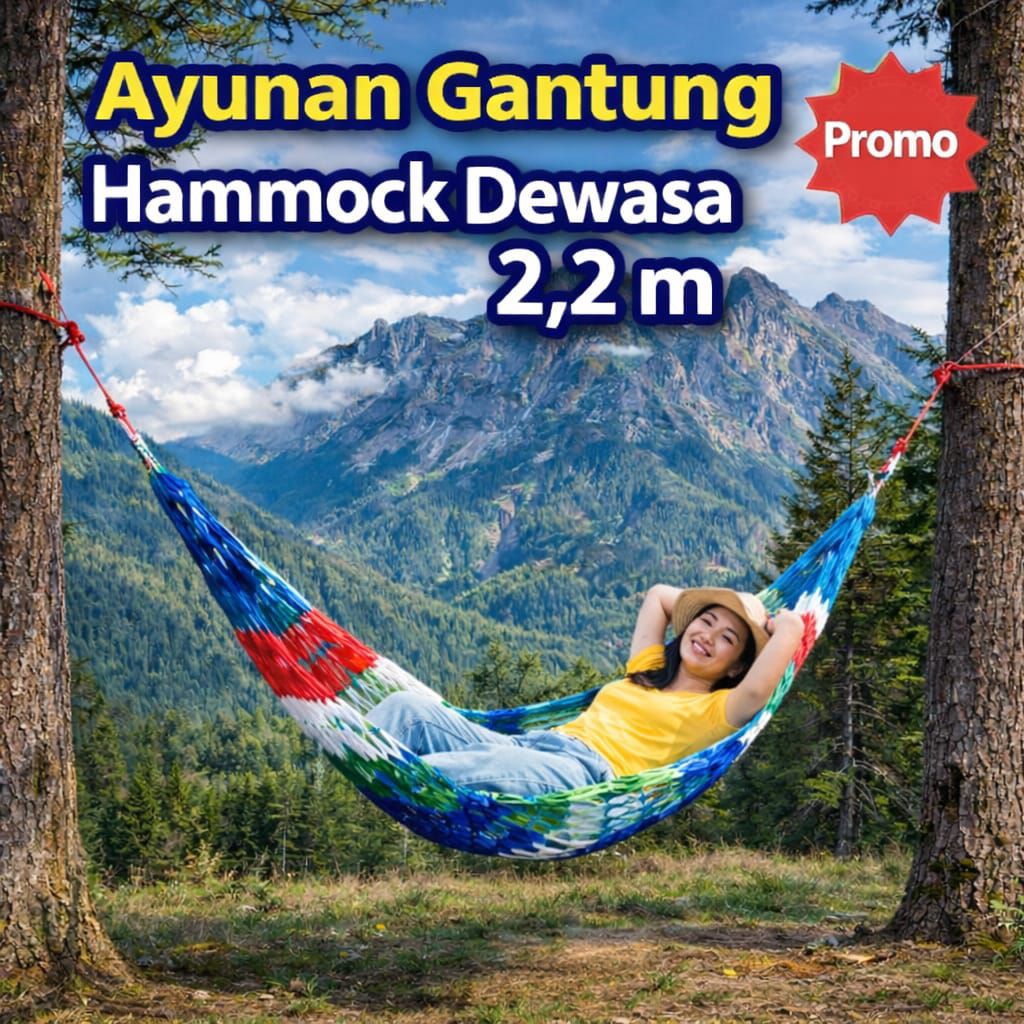 ayunan gantung,ayunan pohon,hammock