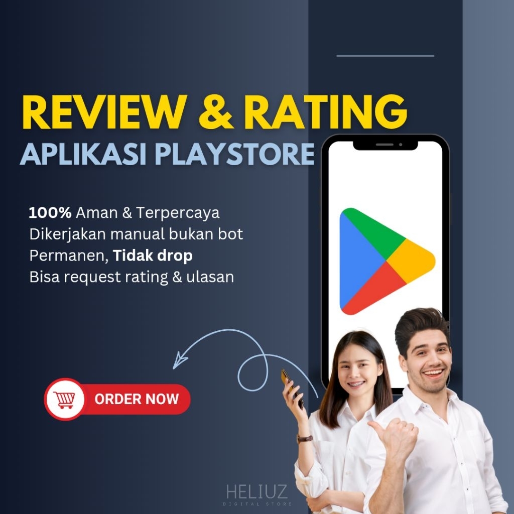 Jasa Download, Rating & Review Aplikasi Playstore