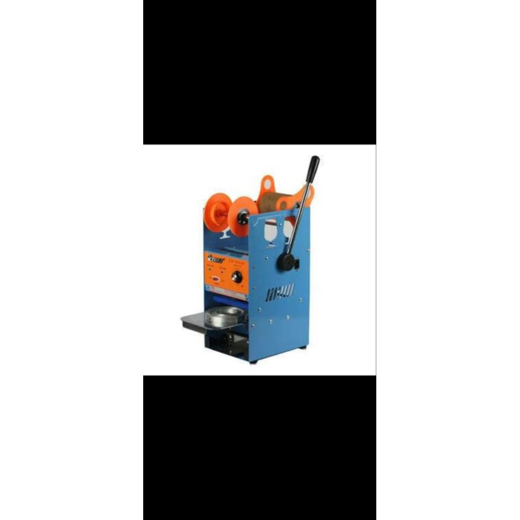 Mesin press MERK ETON ET-D8 kondisi BEKAS cup sealer manual (ALAT PRESS GELAS PLASTIK) MOLLAR