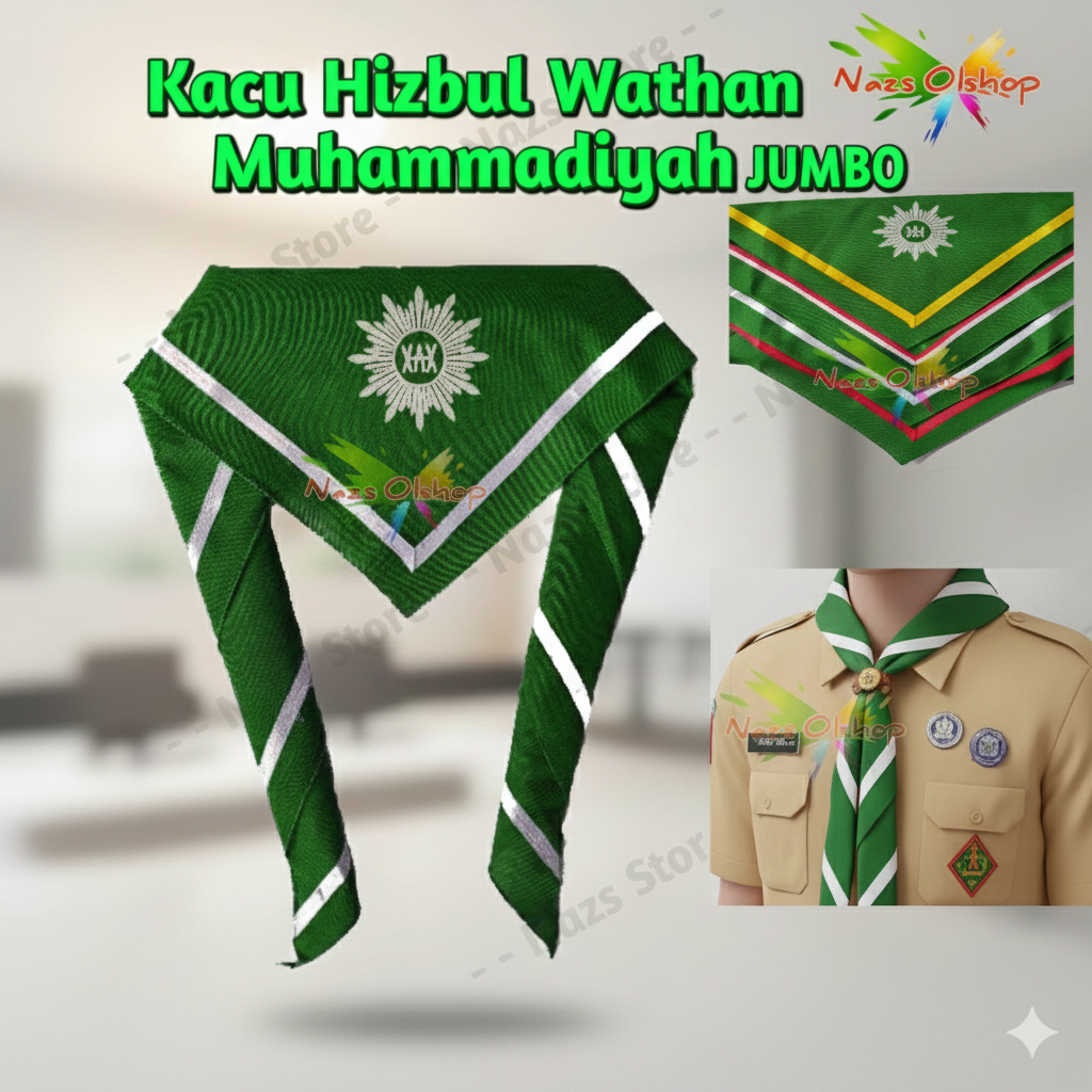 Kacu Dasi Hasduk Pramuka Hizbul Wathan HW Muhammadiyah SD SMP SMA Pembina Jumbo