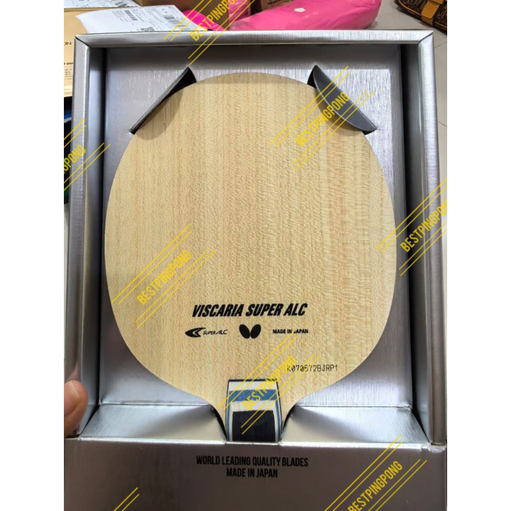 Butterfly Viscaria Super ALC Handle FL FishScale Bet pingpong ORIGINAL