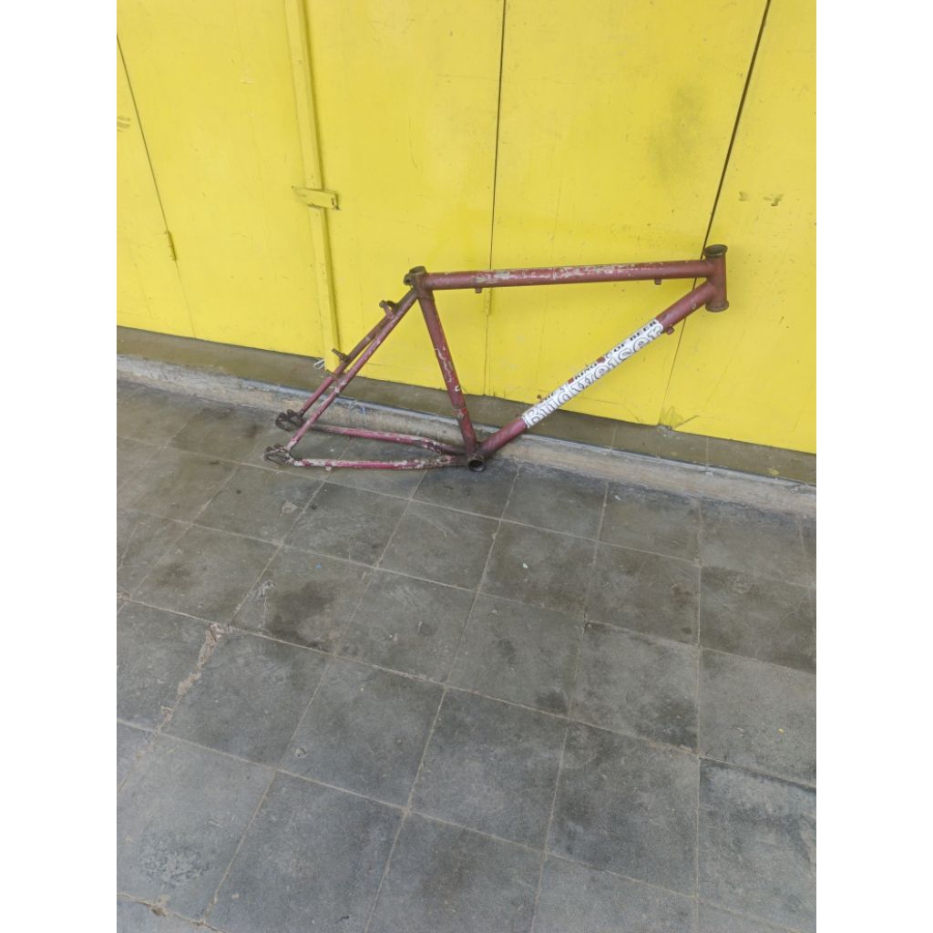 frame sepeda mtb 26 second tinggi ct 17,5