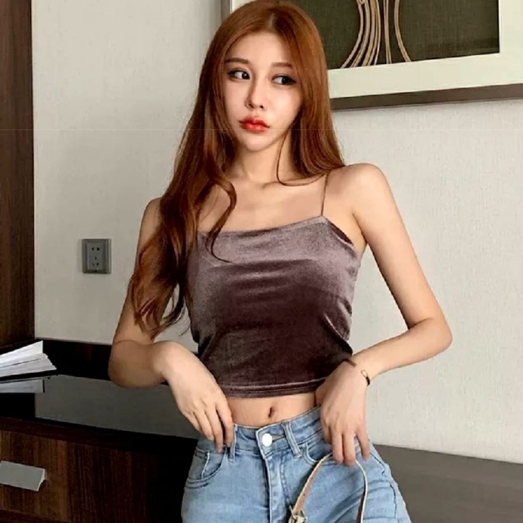 Tanktop Korean Velvet