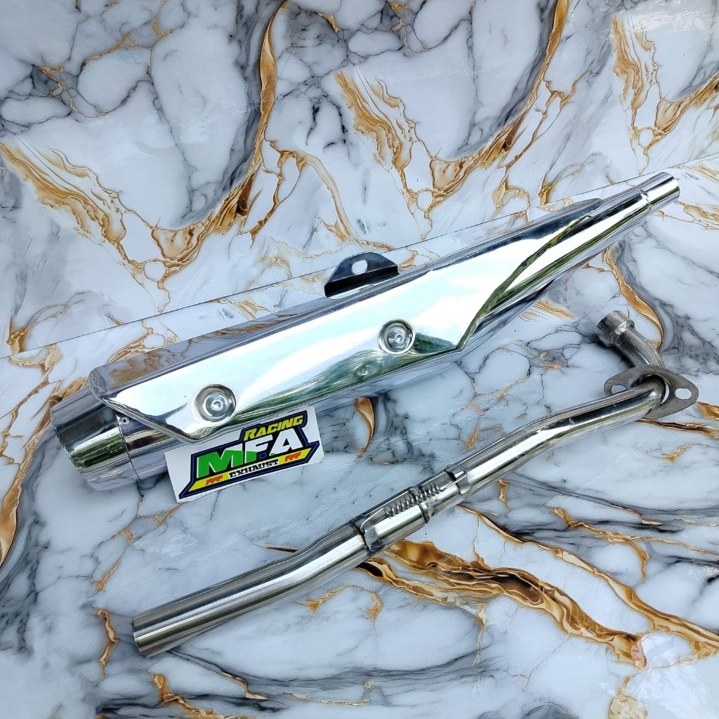 knalpot standar racing motor supra x 125 fi