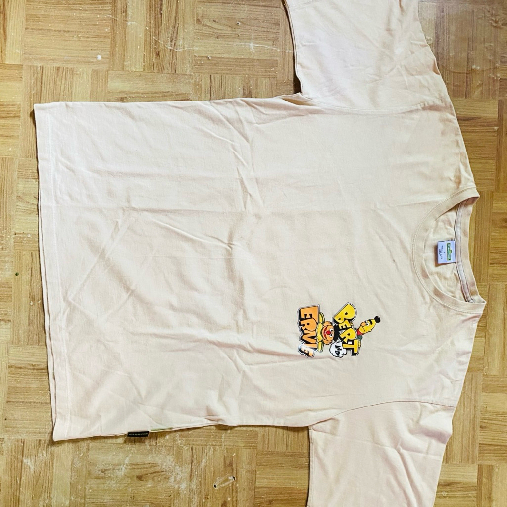 PL Tshirt Ad#LV  x SESAME STREET SIZE ON TAG 2 P X L ( 72 x 122) ORIGINAL 100% MULUS & NO MINUS WARN