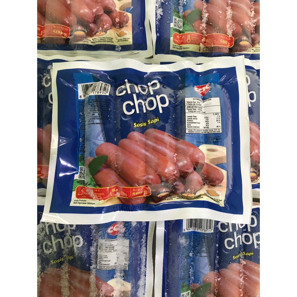 CHOP CHOP SOSIS SAPI JUMBO ISI 6PCS