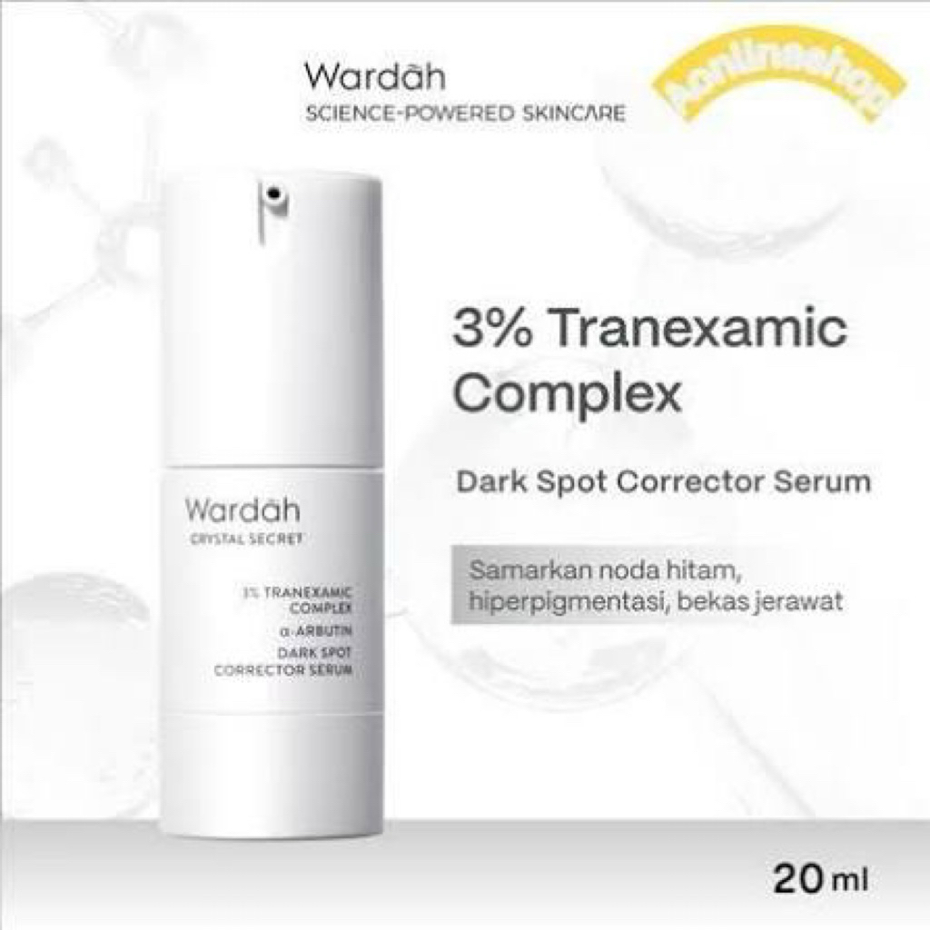 Serum Wajah Wardah Crystal Secret 20ml - Mencerahkan, Menyamarkan Flek Hitam, Menutrisi Kulit