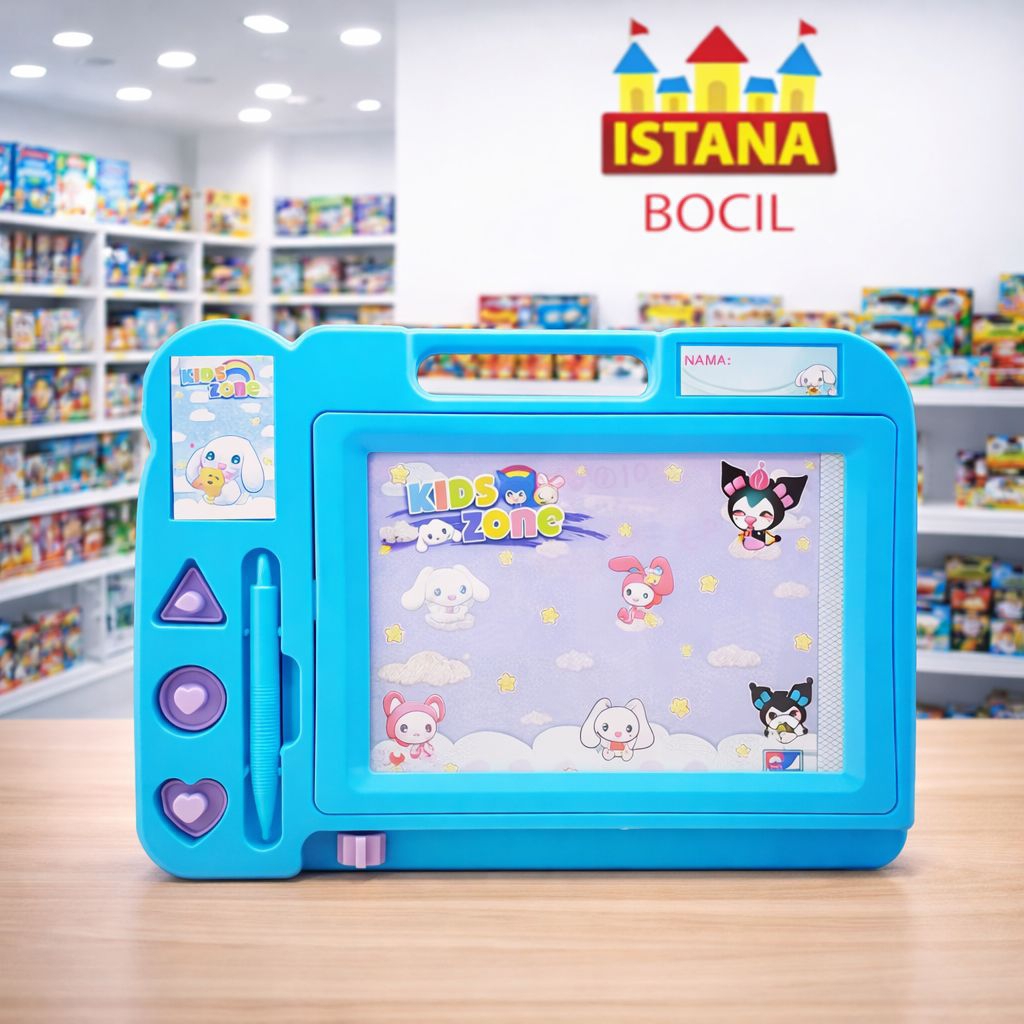 Istana Bocil Papan Gambar Anak Edukasi Menggambar Tab Mainan Anak Satu Set
