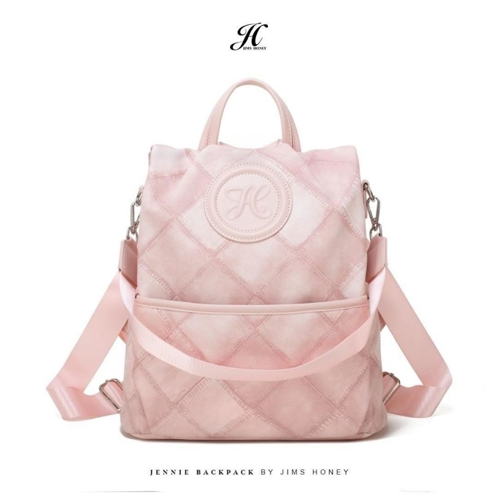 JENNIE BACKPACK TAS RANSEN WANITA JIMSHONEY (READY STOCK PONTIANAK)