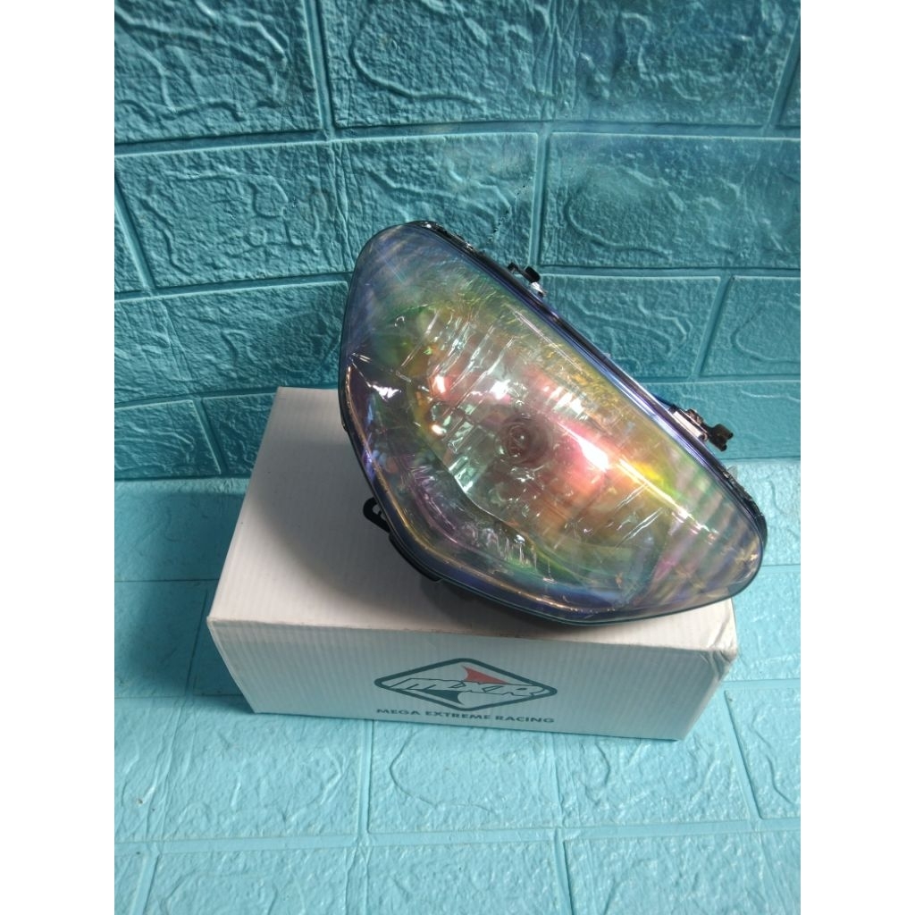 reflektor Mio sporty/lampu depan Mio sporty/reflektor depan Mio smoke pelangi/reflektor Mio rainbow