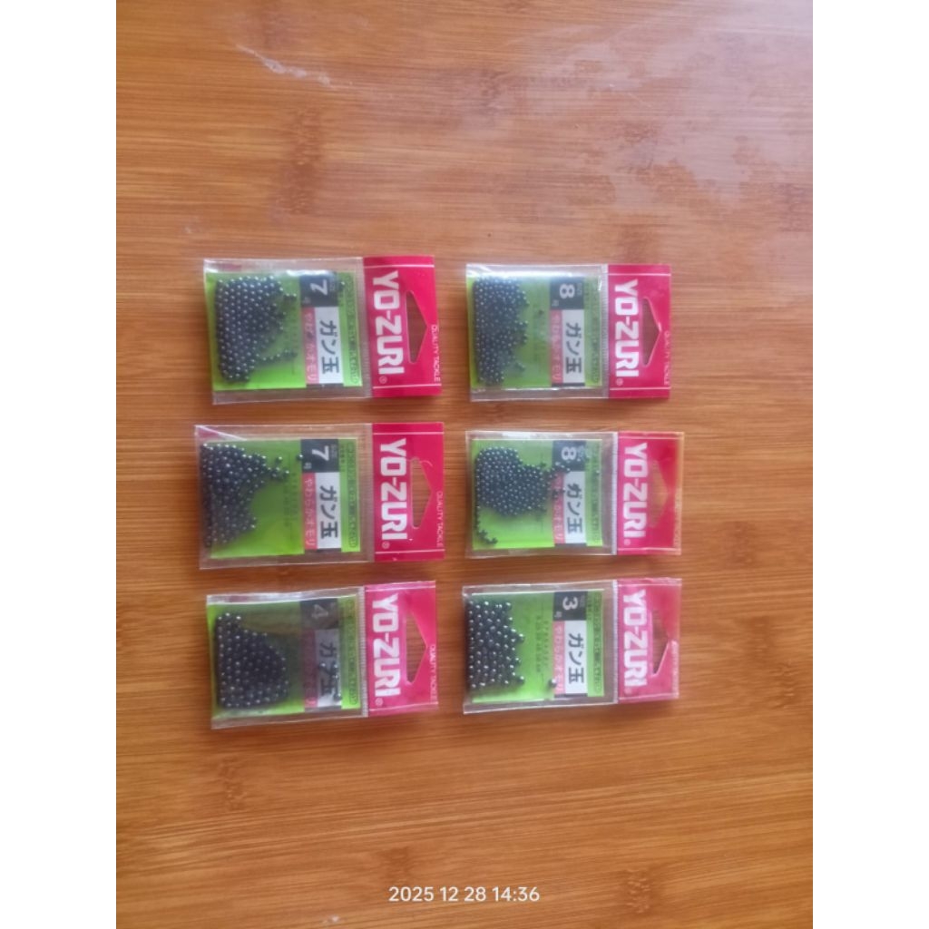 Timah Sinker Tanago Micro Fishing Yozuri G8