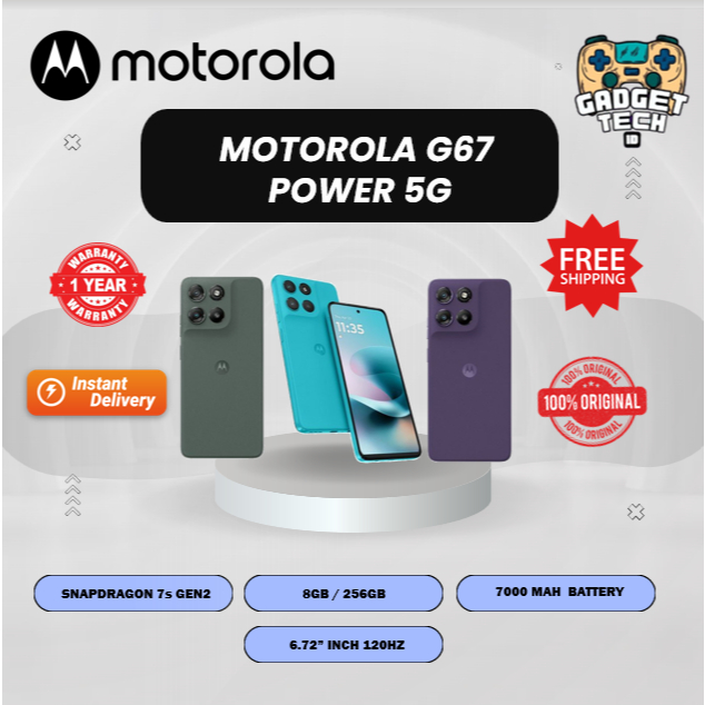 MOTOROLA G67 POWER 5G 8GB 256GB
