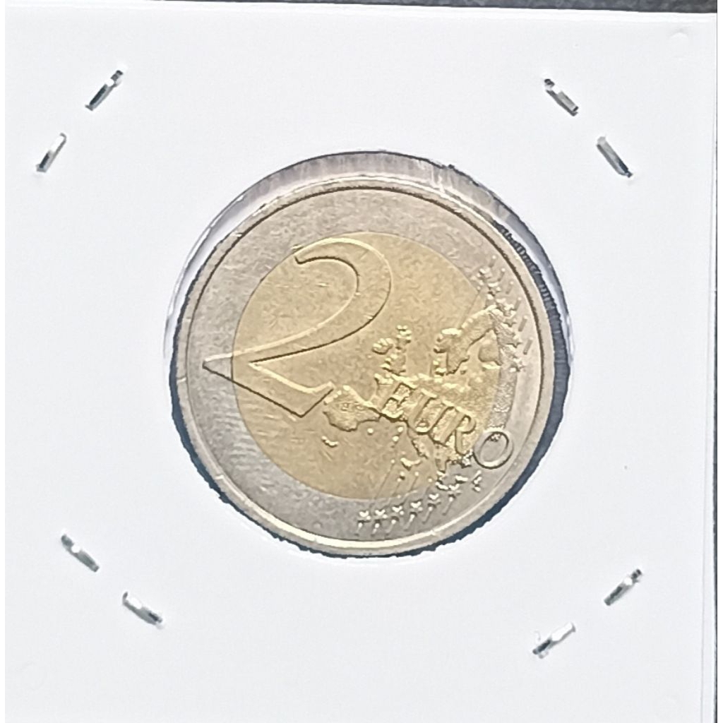 UANG KOIN FRANCIS 2 EURO COMERATIV