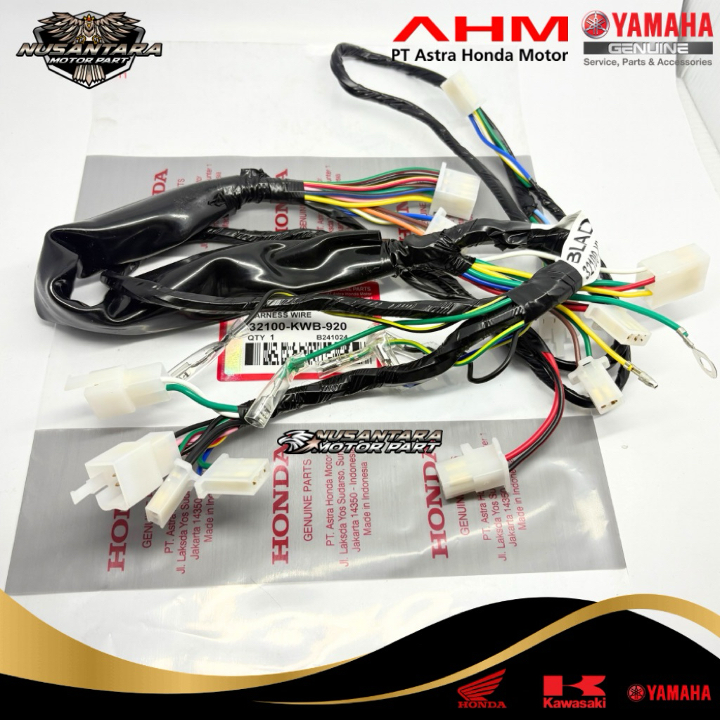 KABEL BODY KWB HONDA BLADE 110 LAMA ORIGINAL AHM