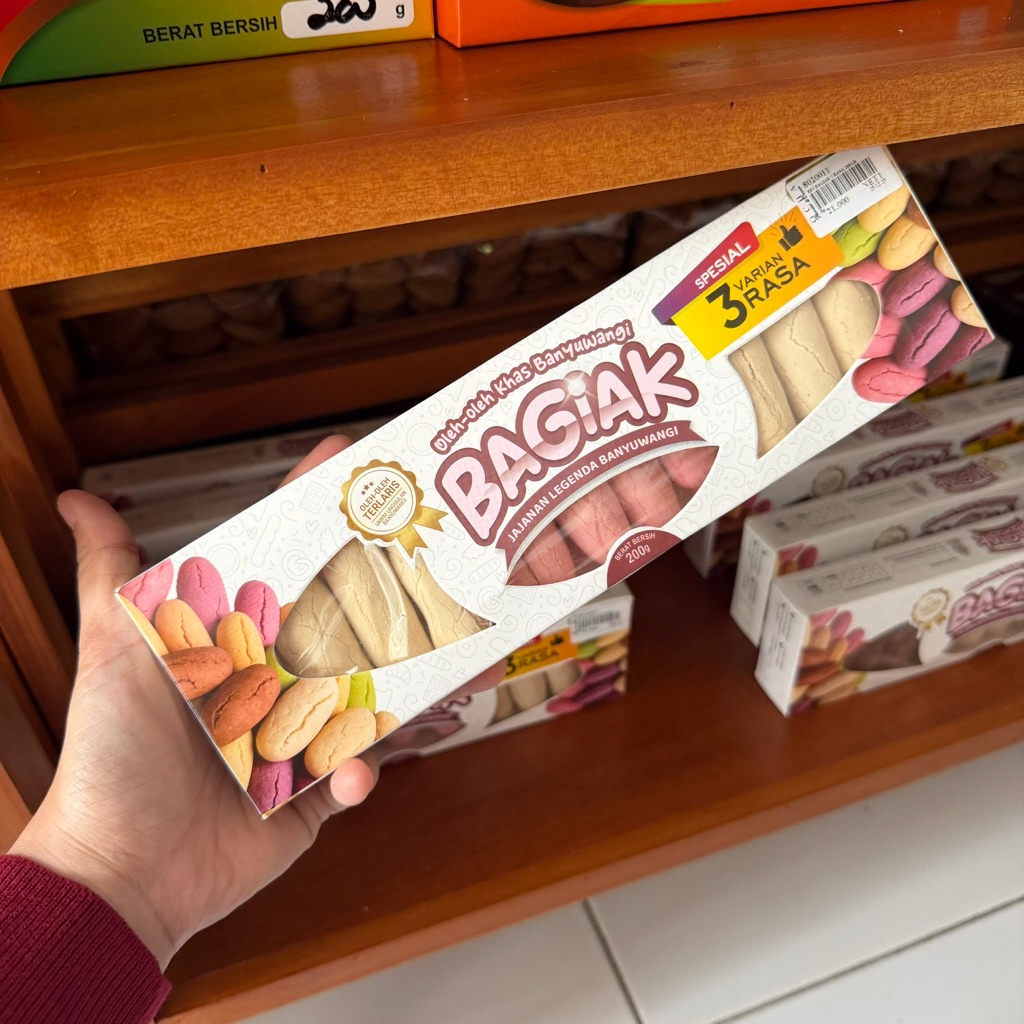 Bagiak Khas Banyuwangi, Bagiak 3 Varian, Bagiak Oleh-Oleh Banyuwangi