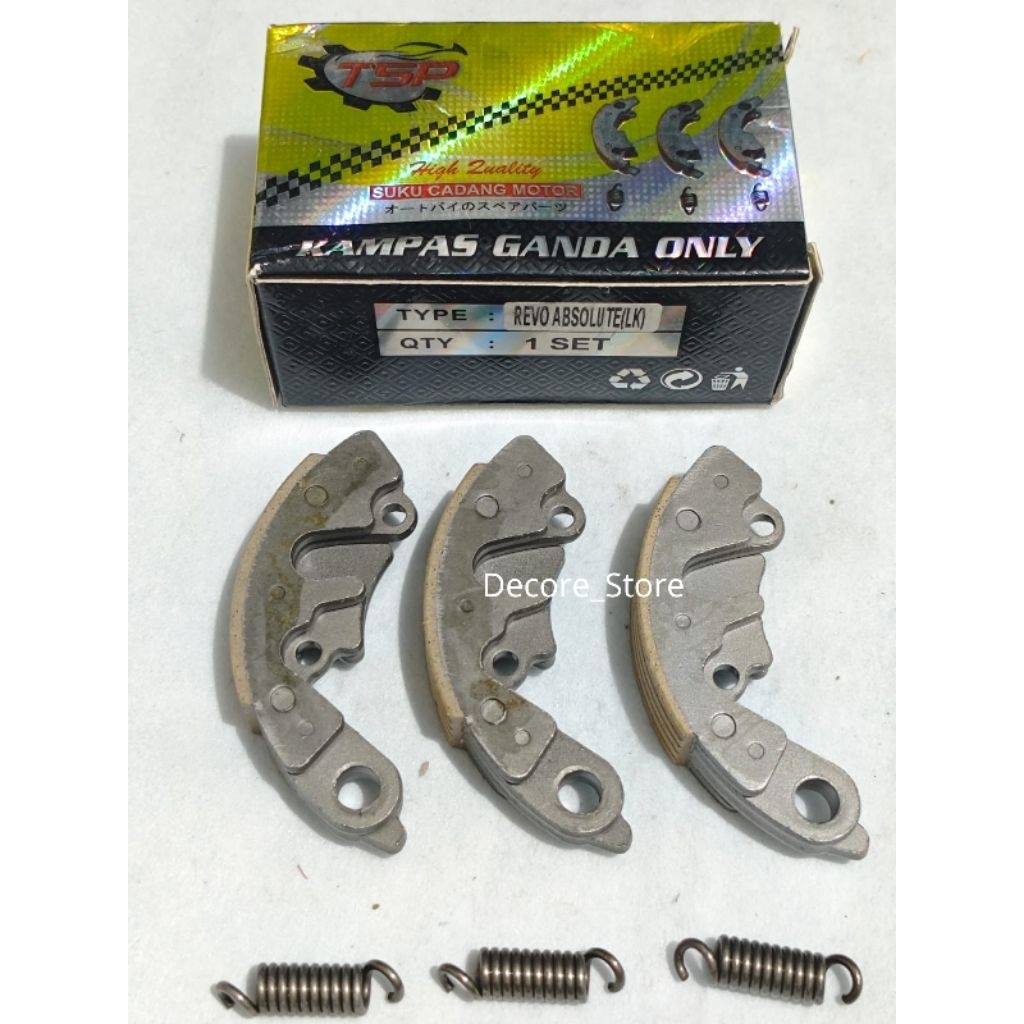 Kampas Ganda Only Revo Absolute (LK) / TSP / Suku Cadang / Sparepart Motor / Part