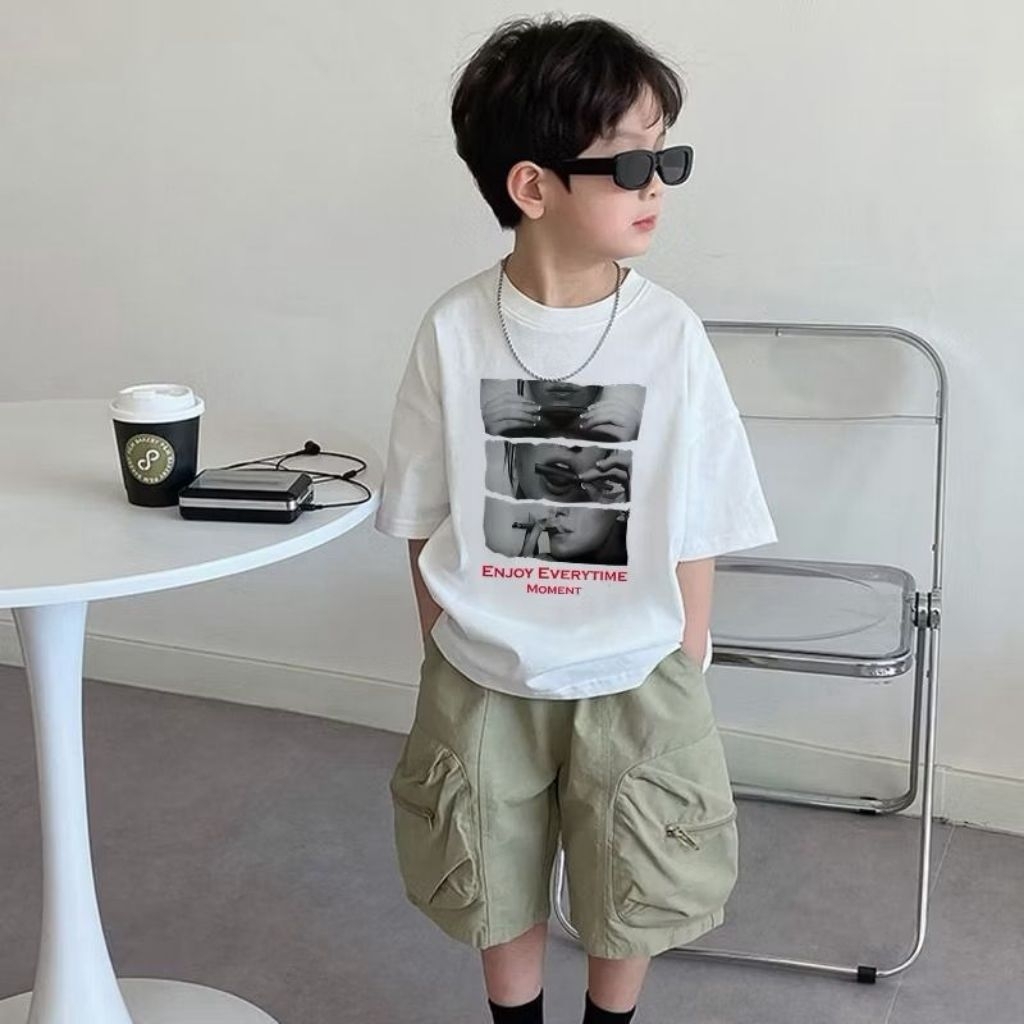 Kaos anak pria|2-12 Tahun|korea style premium baju anak laki laki|kaos anak laki laki tahun import t