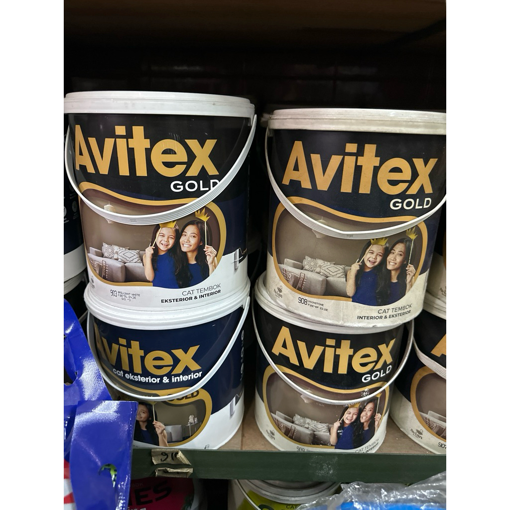 Cat Tembok AVITEX GOLD Exterior Interior By Avian 5 Kg