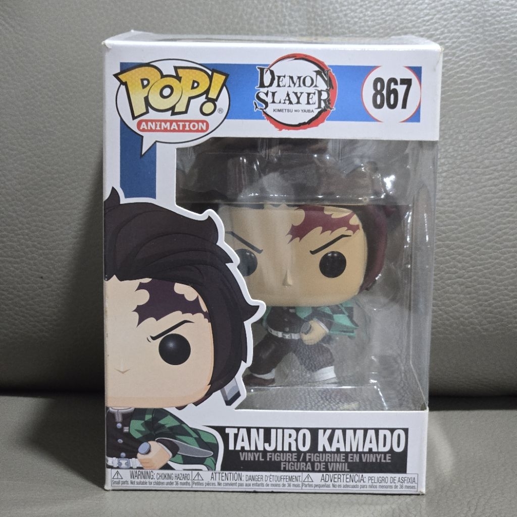 Funko Pop  Animation Demon Slayer 867 Tanjiro Kamado