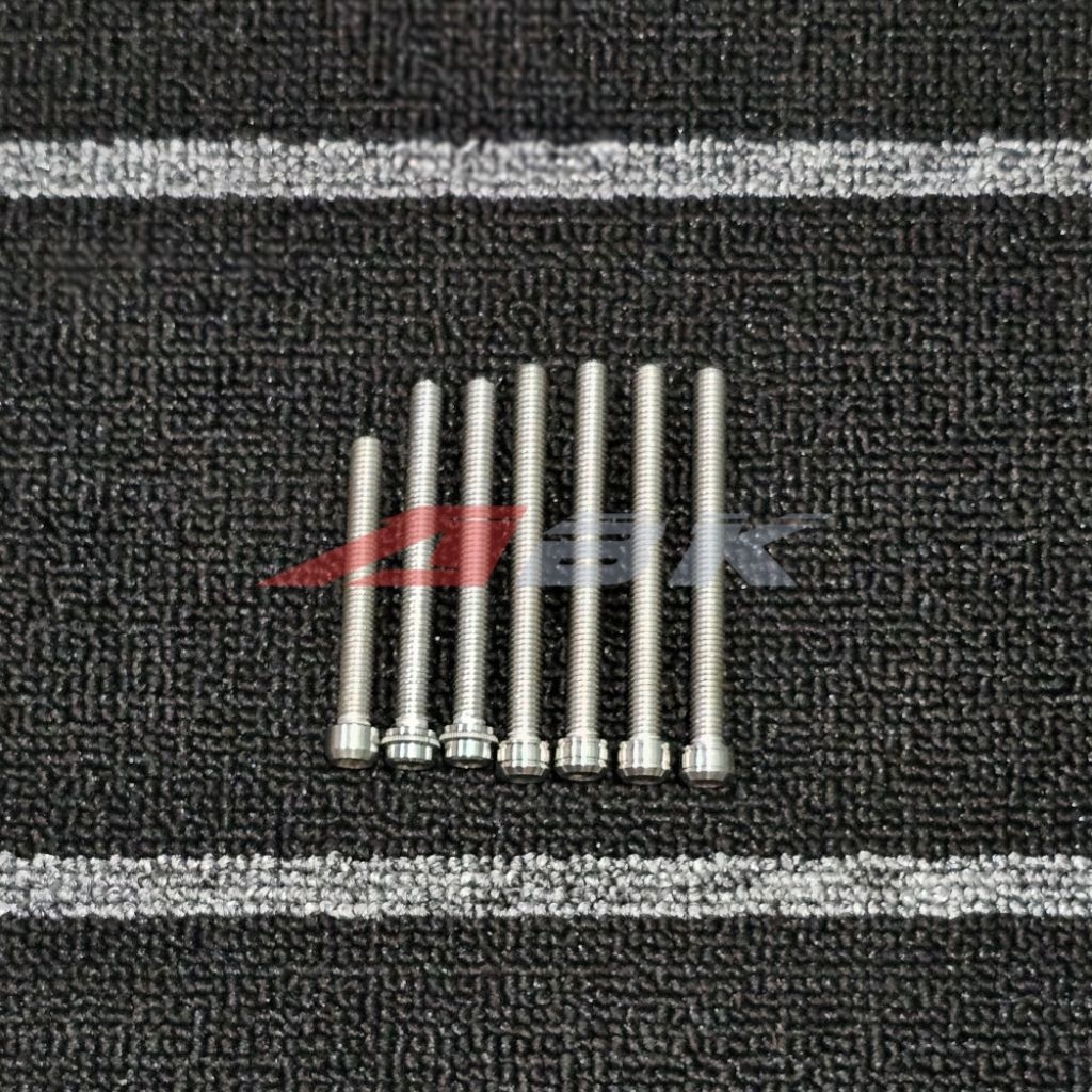 Baut L crankcase grand baut L mesin grand baut L stainless bubut baut stenlis c series win