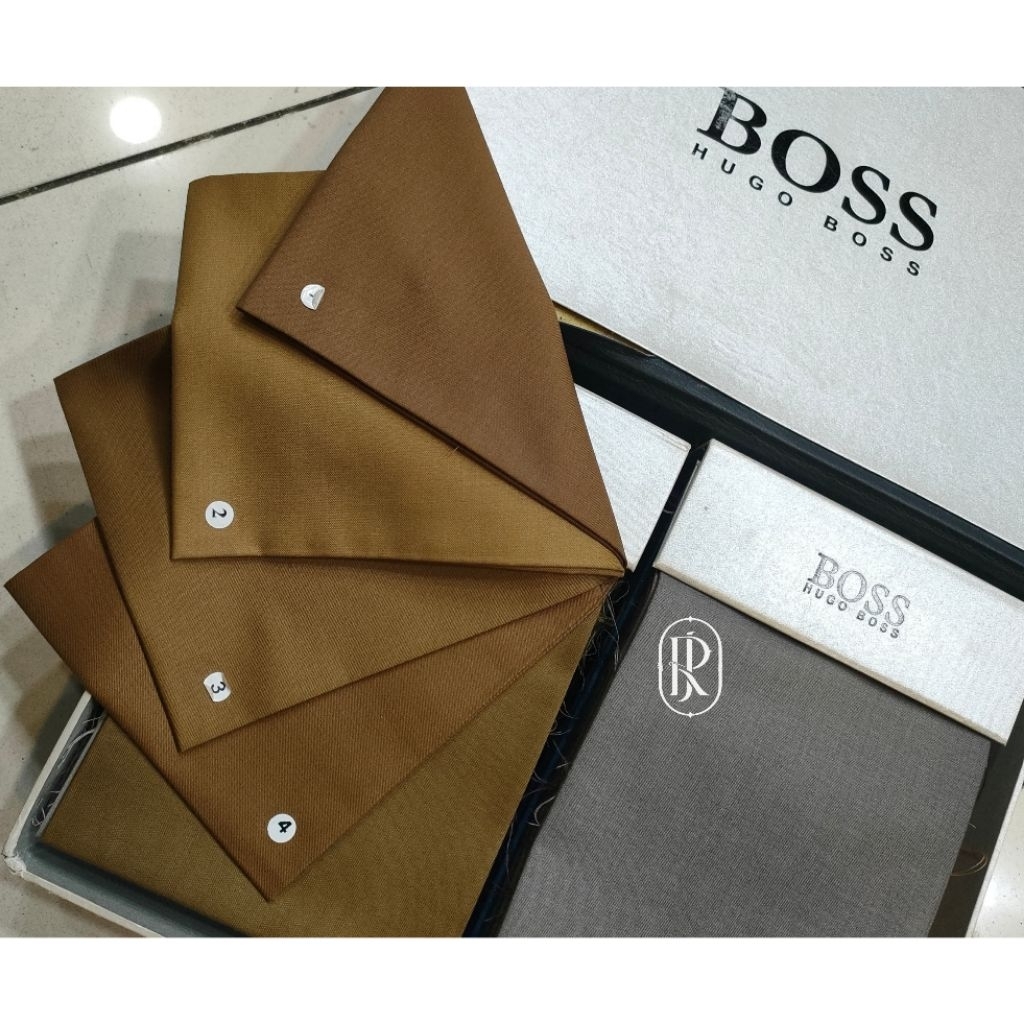 best seller kain bahan celana semiwool Hugo bos bahan seragam kantor pabrik pdh pdl setelan jas blaz