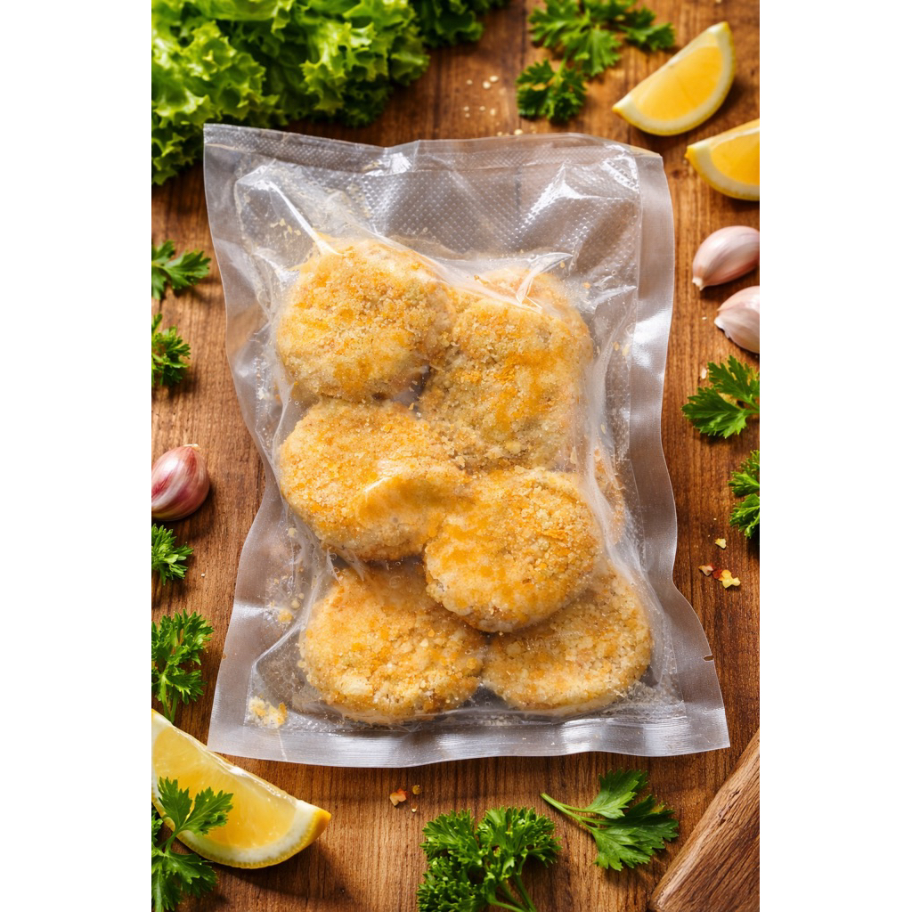 TOBS Nugget Ikan Lele — Komposisi 88% Daging ikan lele, Crispy & Sehat, Fresh Frozen