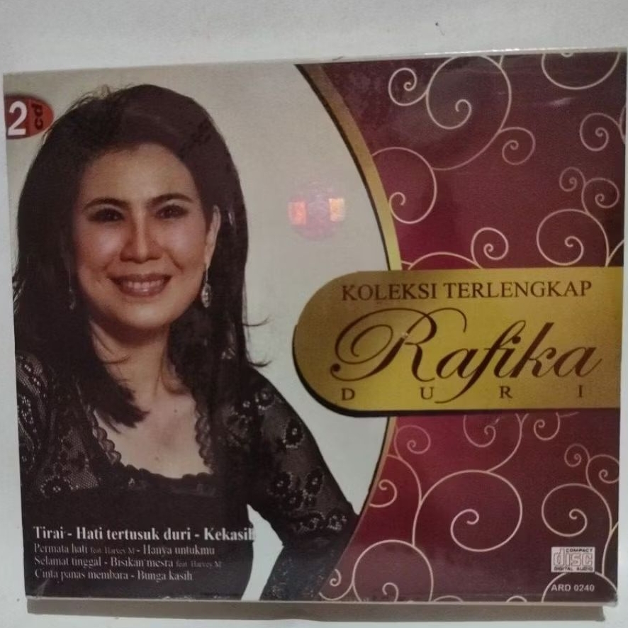 CD KOLEKSI TERLENGKAP RAFIKA DURI ISI 2 DISC