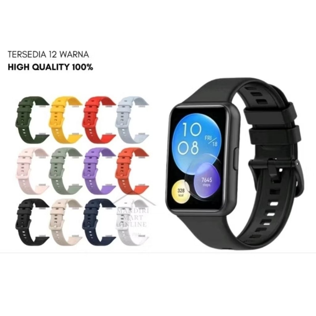 Strap Huawei Watch Fit SE / Watch Fit 1 / Watch Fit 2 Polos Tali Huawei Fit 1 2 SE