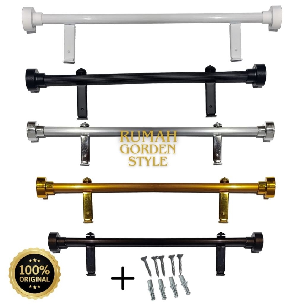 BATANG TIANG GORDEN MINIMALIS FULL SET|ROLLET GORDEN|BATANG GORDEN|RELL GORDEN